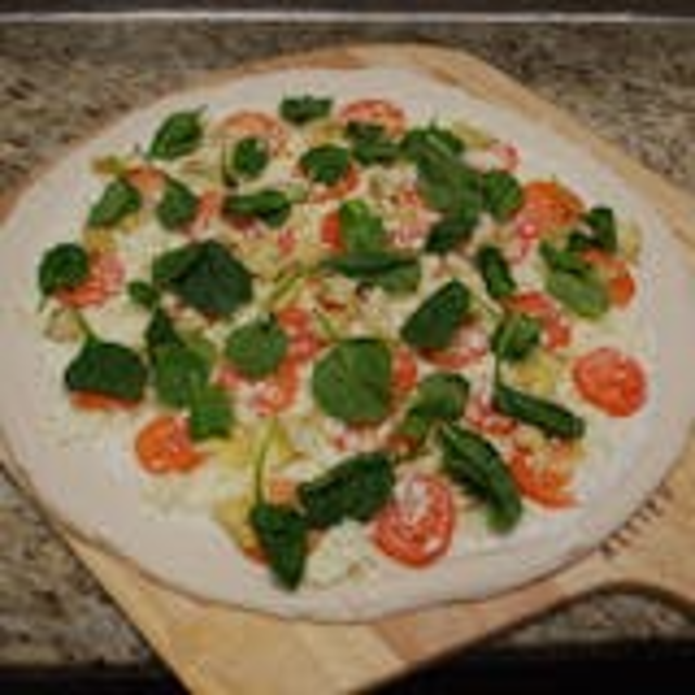 White Pizza (X-Large 20" (12 Slices)).
