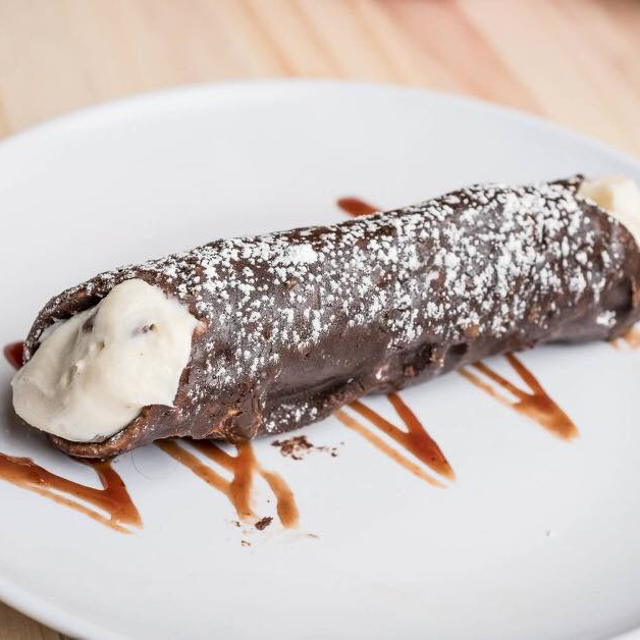 Chocolate Cannoli.