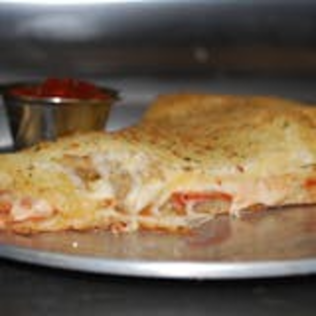 Stuffed Pizza Slice.